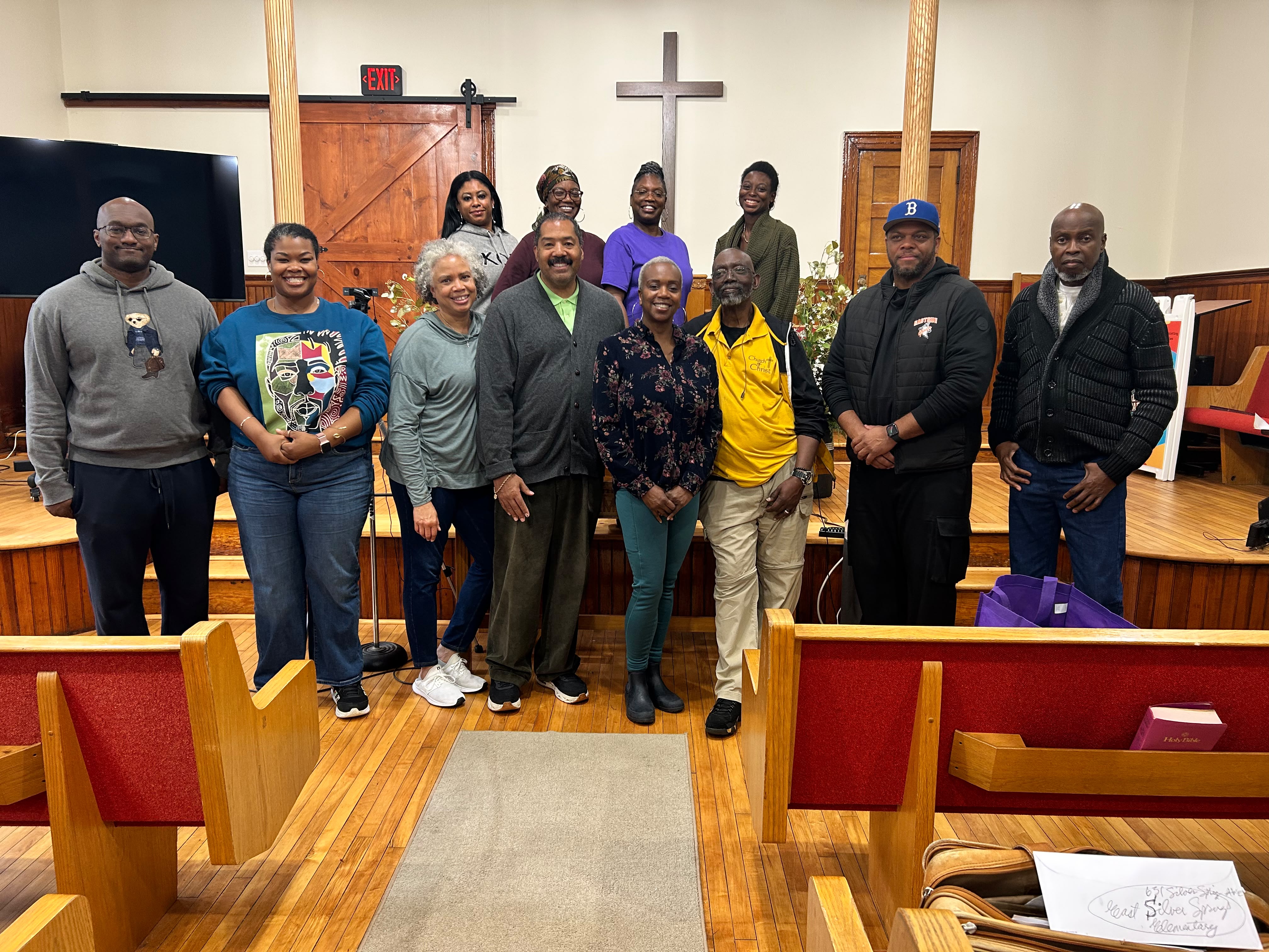 Montclair Church of Christ — Workshop 1 Group Photo, September 29, 2026